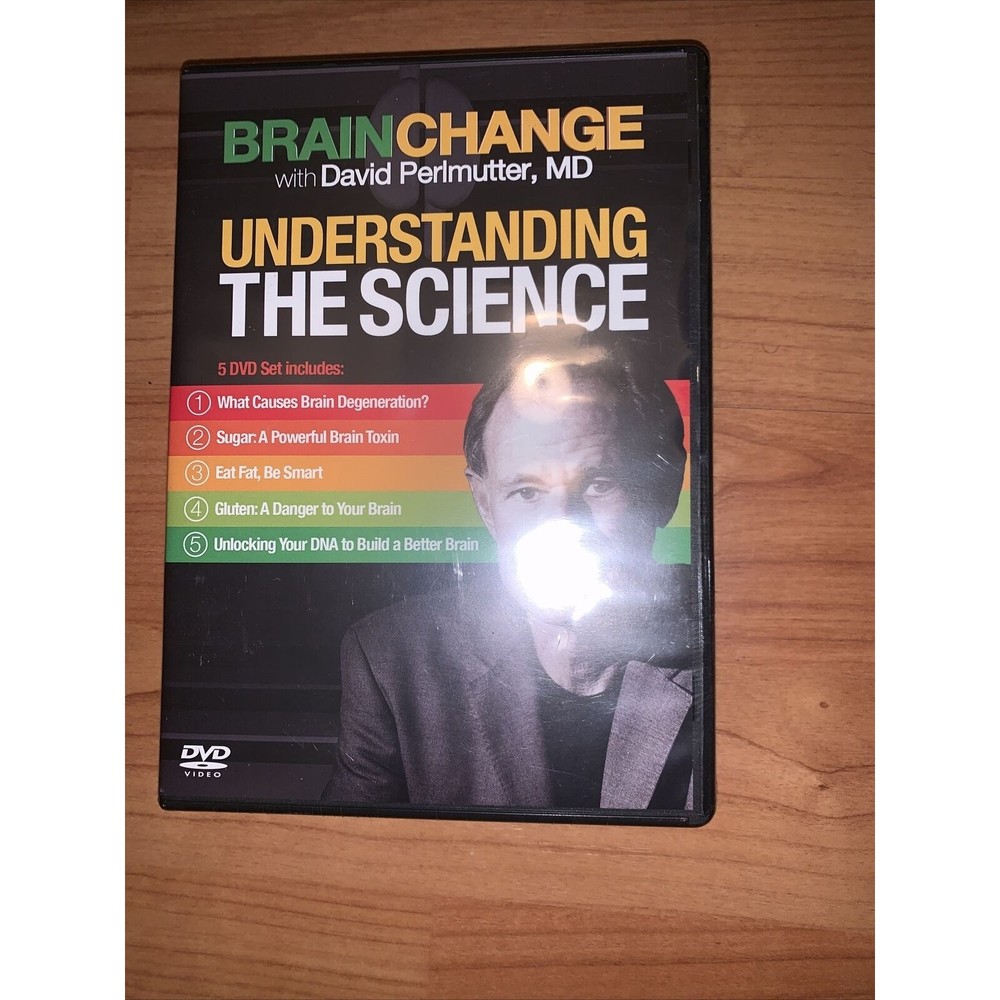 Brain Change Understanding The Science with David Perlmutter DVD 5-Disc …